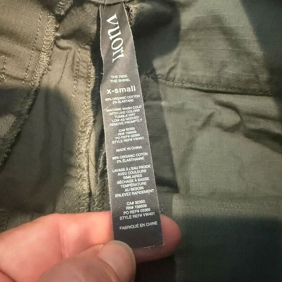 Vuori Ripstop Pants Army Green Size XS - Picture 4 of 4